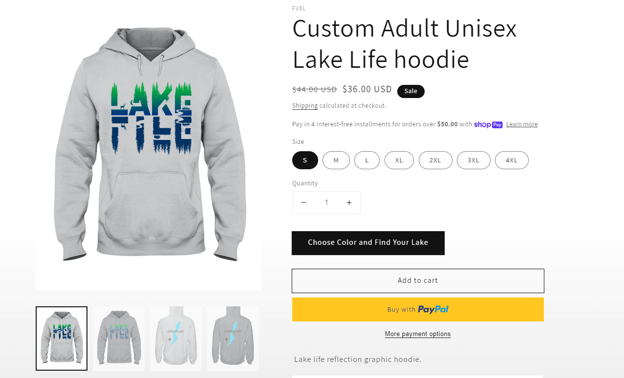 Customize by adding your lake.
