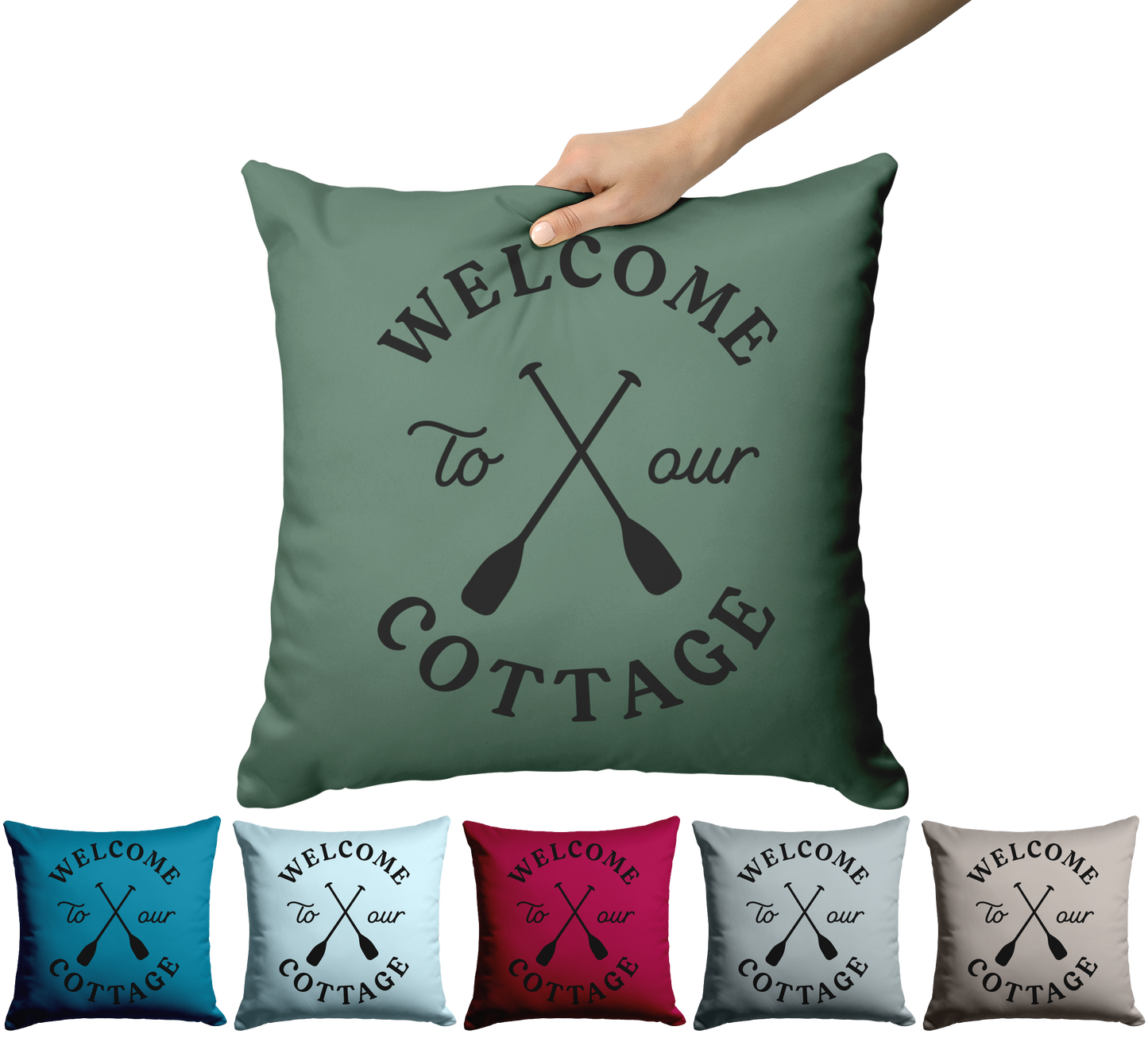 Welcome to our cottage pillows in 6 colors