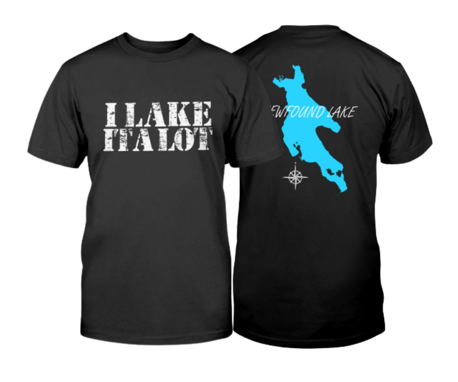 I lake it a lot adult graphic t featuring your lake