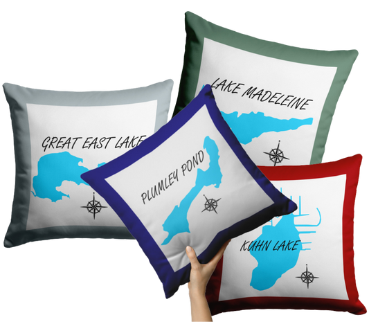 Your lake on a pillow