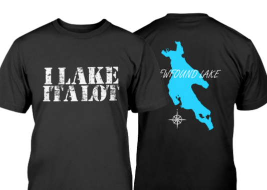 I Lake it a Lot custom graphic t with your lake