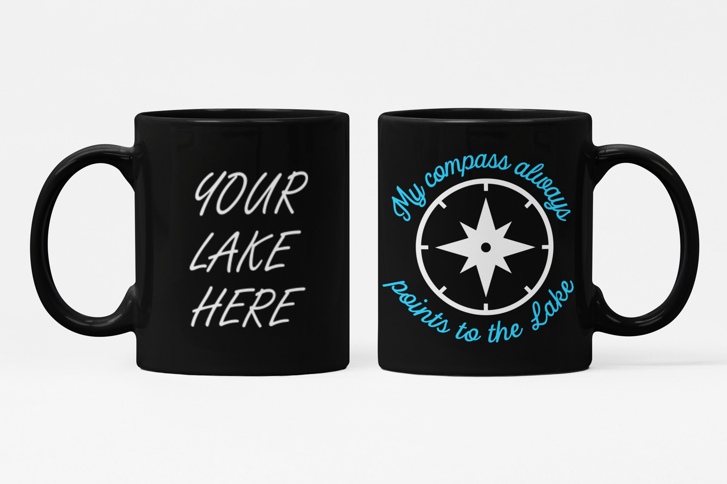 My Compass Always Points To the Lake Mug