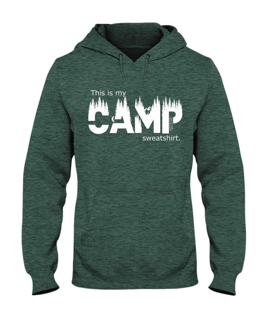 This is my camp sweatshirt - green