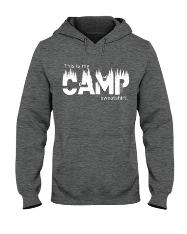 This is my camp sweatshirt -gray