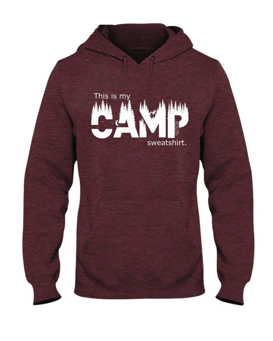 This is my camp sweatshirt -red