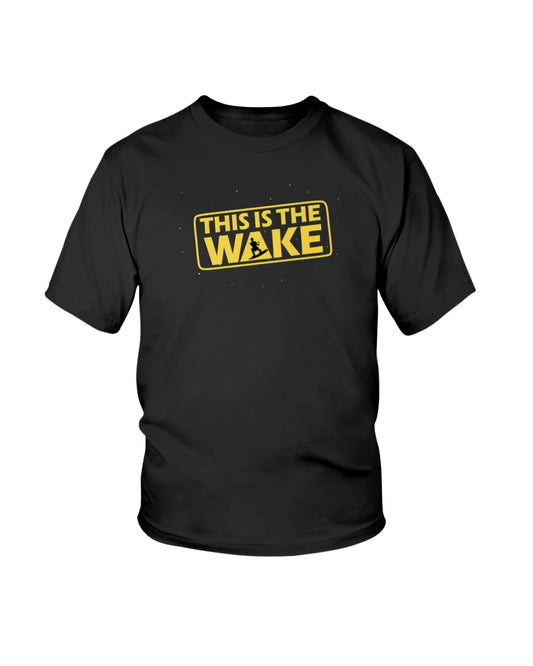 This the WAKE. Wake boarding Tee for star wars fans