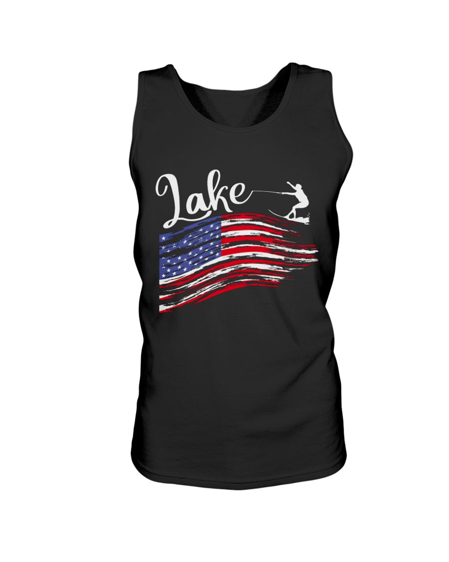 US lake ski tank top