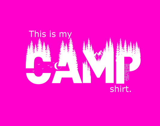 Hot Pink camp shirt