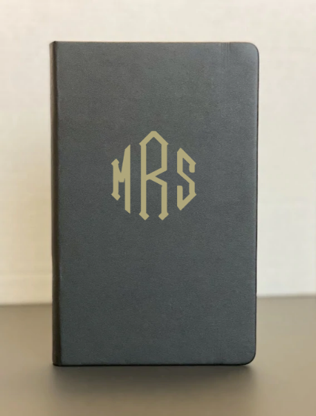 Design Your Own Monogram Notebook