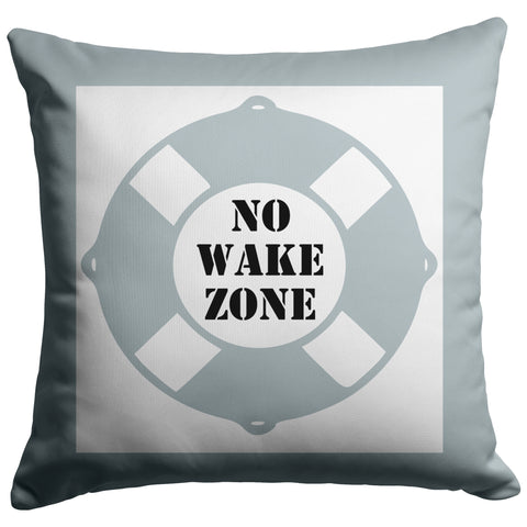 No wake Zone Gray