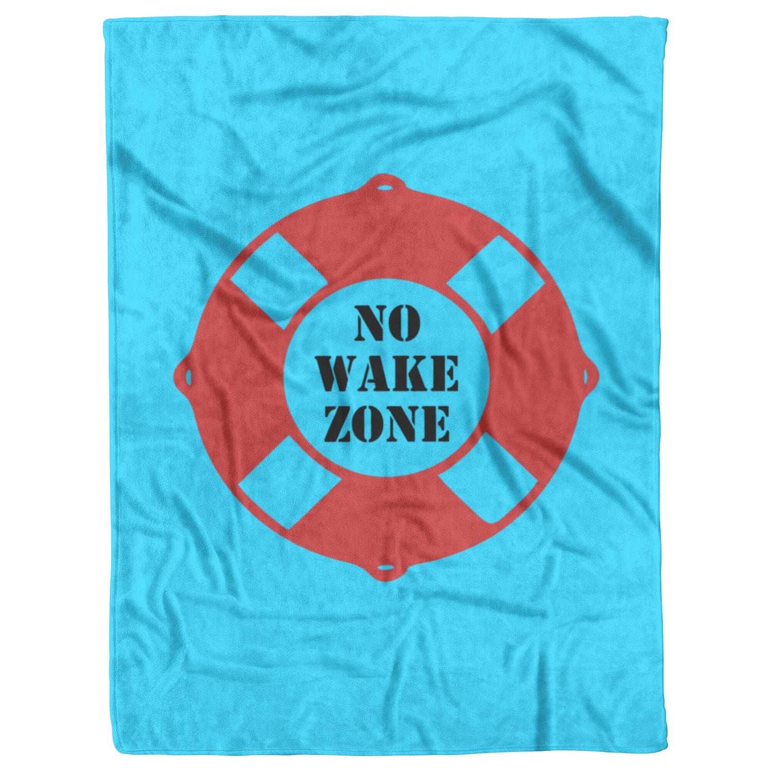 No Wake Zone blanket
