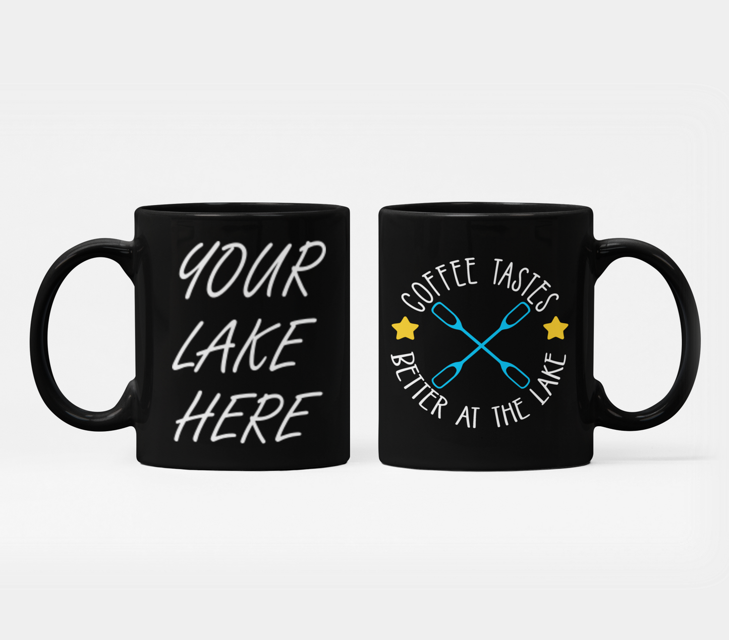 Coffee Tastes Better at the Lake Mug