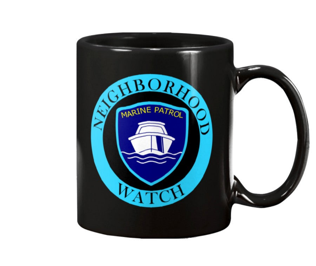 Neighborhood marine patrol watch mug