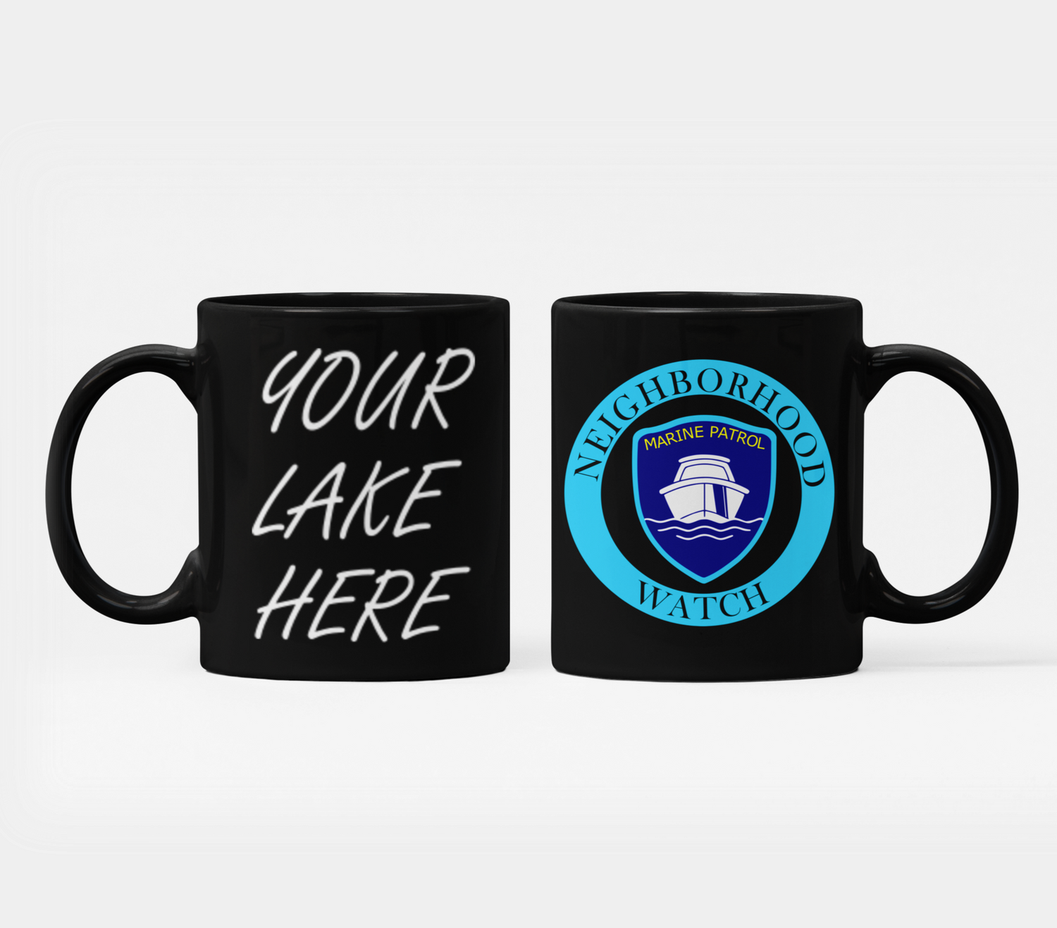 your lake, marine patrol mug