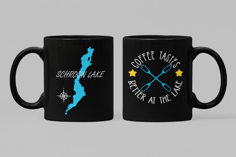 Coffee Tastes Better at the Lake Mug