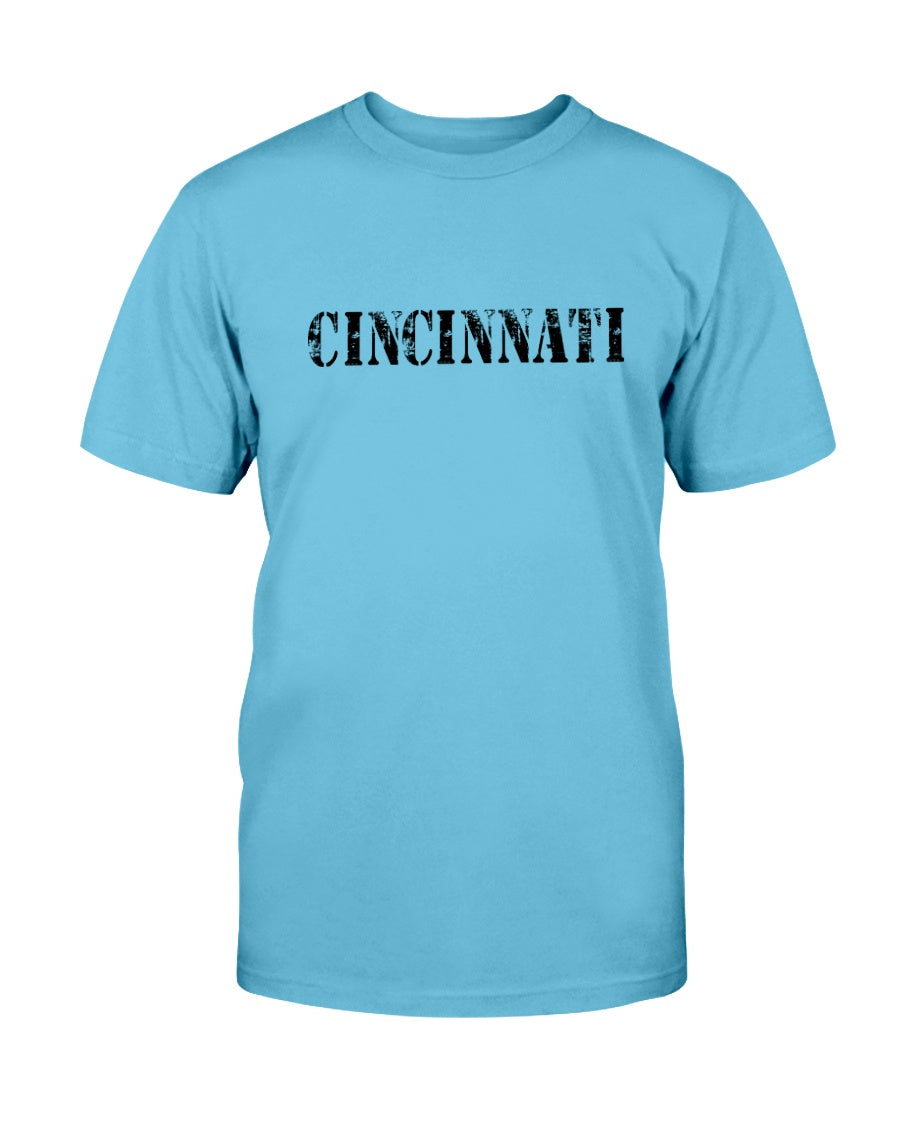 cincinnati sky blue t-shirt