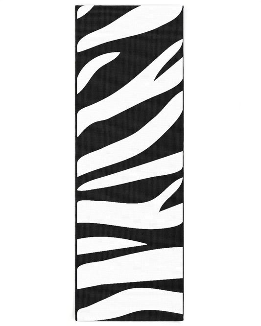 white tiger yoga mat