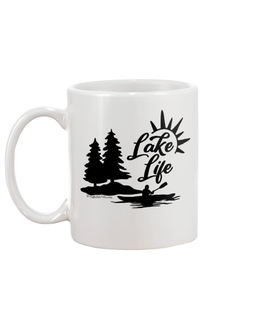 Lake Life graphic mug
